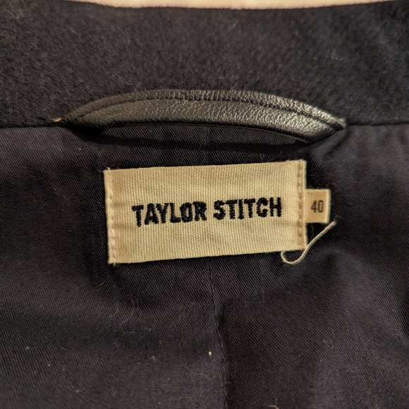 Taylor Stitch Mendocino Peacoat in Navy - Picture 4 of 6